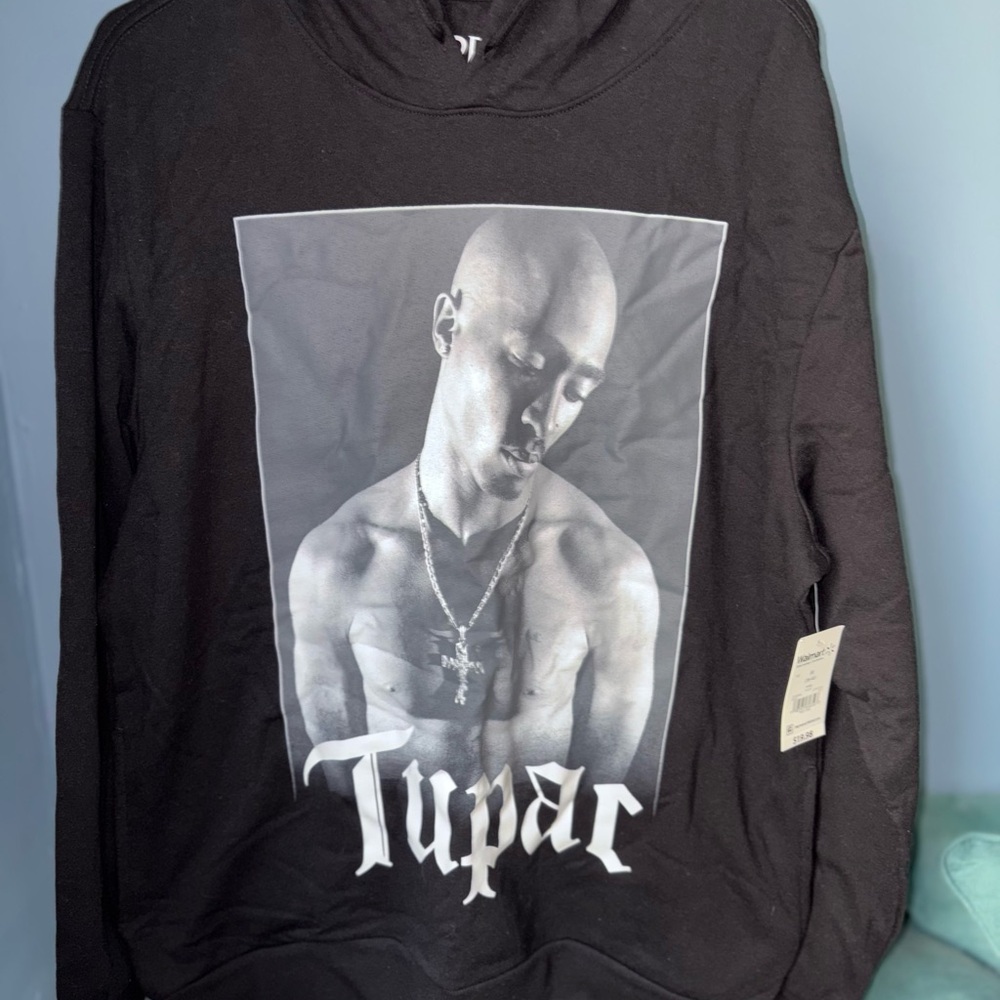 Black Graphic Hoodie